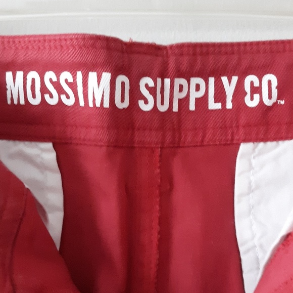 Massimo Mens Size 32 Red Shorts - Picture 3 of 6